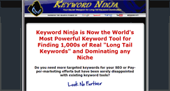 Desktop Screenshot of keywordninja.com